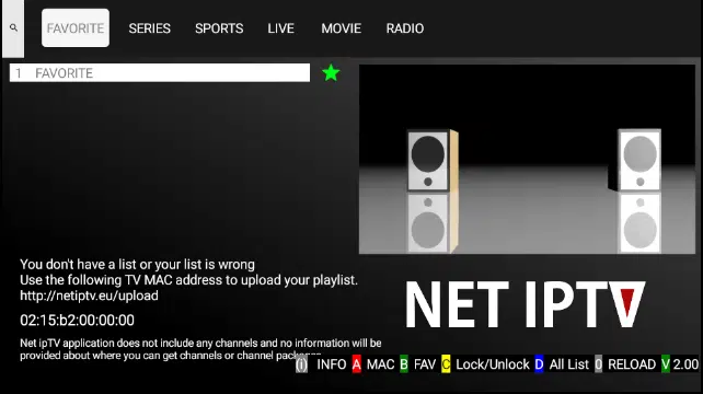 NET IPTV App Capture