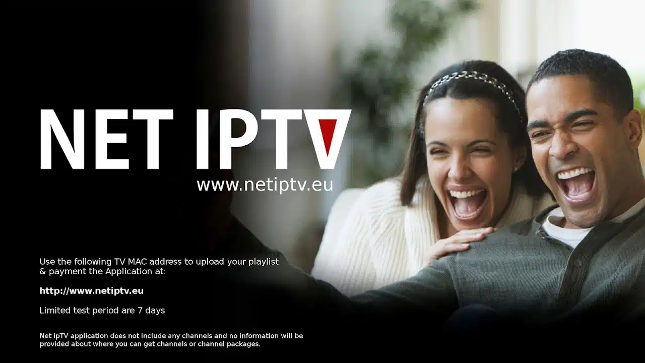 NET IPTV Interface
