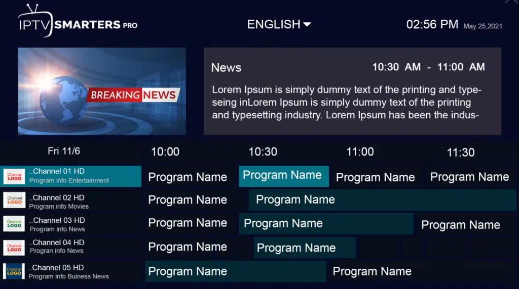 IPTV SMARTERS PRO 4 IPTV SMARTERS